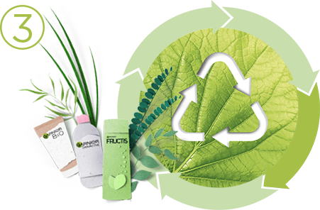 Garnier commits to Sustainable Green Beauty: sustainability with recycled packaging